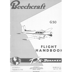 Beechcraft G50 Twin Bonanza Flight Handbook 50-590116-3A1
