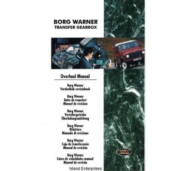 New Range Rover Borg Warner 44-62 Transfer Gearbox Overhaul Manual