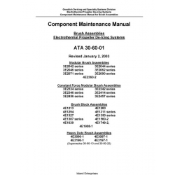 Brush Assemblies ATA 30-60-01 Electrothermal Propeller De-Icing Systems Maintenance Manual 2003