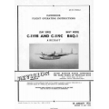 Fairchild C-119 & C-119C Flying Boxcar USAF Series  & Navy R4Q-1 Aircraft Flight Operating Instructions 1950 