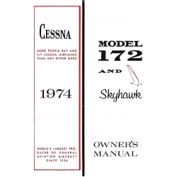 Cessna Model 172 Skyhawk Owner's Manual 1974 D1016-13