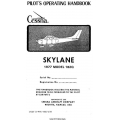 Cessna Skylane Model 182Q Pilot's Operating Handbook 1977
