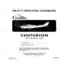 Cessna 1976 Model 210L Centurion Pilot's Operating Handbook D1069-1-13