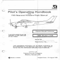 Cessna 1984 Model 210N Pilot's Operating Handbook and Flight Manual D1265-2-13PH