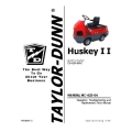 Taylor-Dunn Model C4-26 Huskey II SN 167538 Operation, Troubleshooting and Replacement Parts Manual MC-425-04