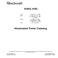 Beechcraft King Air C90, C90A, C90GT, E90 Illustrated Parts Catalog 90-590012-17AA