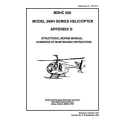 McDonnell Douglas Model 369H Series Helicopter Appendix D Structural Repair Manual Handbook of Maintenance Instructions CSP-H-6