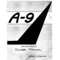 Callair A-9 Serials 1048, 1111, 1117 & UP Owners Manual