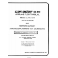 Canadair CL-215 Airplane Flight Manual/POH 1974 - 1994