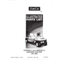Club Car 1992 Carryall I,II Illustrated Parts List 1016273