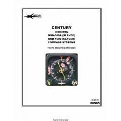 Century NSD-360A and NSD-1000 Compass Systems 68S85 Pilot's Operating Handbook 68S85 