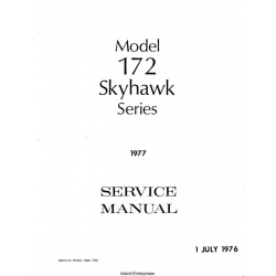 Cessna 172 and Skyhawk Series 1977 Service Manual D2012-13