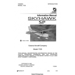 Cessna 172S Skyhawk SP Information Manual 172SIM