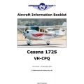 Cessna 172S VH-CPQ Aircraft Information Booklet 2009 $4.95