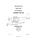 Cessna 180-185 Wipline Model 3000 Floats Parts Manual 2007