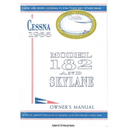 Cessna 182 and Skylane Owner's Manual 1966