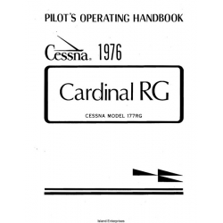 Cessna Cardinal 177RG Pilot's Operating Handbook 1976