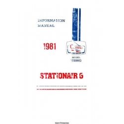 Cessna U206G Stationair 6 Information Manual 1980 - 1981