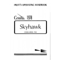 Cessna 172N Skyhawk 1978 Pilot's Operating Handbook $13.95