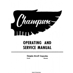 Champion 7EC and 7FC Operating and Service Manual