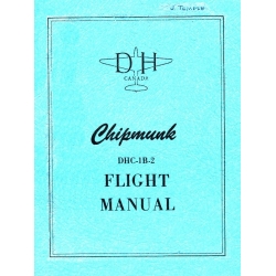 DHC-1B-2 Chipmunk De Havilland Flight Manual/POH 
