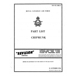 De Havilland Chipmunk Part List