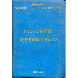 De Havilland Chipmunk T Mk. 10 Pilot's Notes