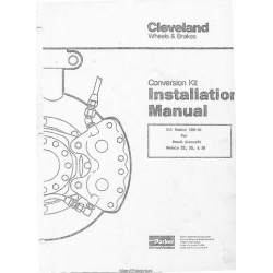 Cleveland Wheels and Brakes Chrome Disc 199-49 Coversion Kit Installation Manual