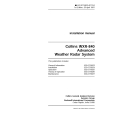 Collins WXR-840 Advance Weather Radar System Installation Manual 523-0775822-00111A