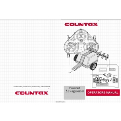 Countax Lawngroomer Garden Tractors and Ride-On Mowers Operators Manual