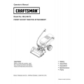 Craftsman Front Scoop Tractor Attachment Model 486.248473 Operator's Manual 2008