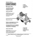 Craftsman Mid-Engine Rider 13.5 HP Electric Start 30" Mower/Mulcher Model 536.270290 Operator's Manual
