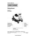 Craftsman Riding Mower Model No. 247.27020 Owner's Manual 2003