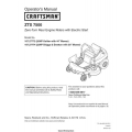 Craftsman ZTS 7500 Zero-Turn Rear Engine Riders 20HP & 22HP 44" & 50" Mower 107.27772 Operator's Manual 2003