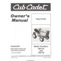 Cub Cadet 682142 and 782142 Tractors Owner's Manual