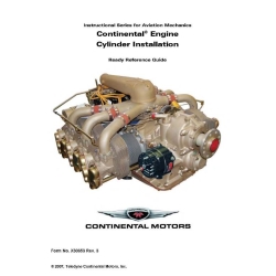 Continental Engine Cylinder Installation Ready Reference Guide X30653