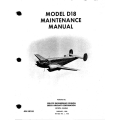 Beechcraft Model D18S & D18C Maintenance Manual 404-180155