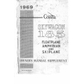 Cessna Skywagon 185 Floatplane Amphibian and Skiplane Owner's Manual Supplement D711-13