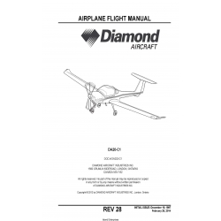 Diamond DA20-C1 Airplane Flight Manual DA202-C1