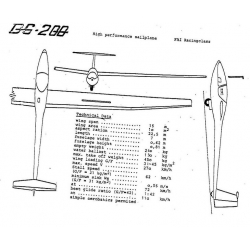 DG-200 Sailplane Operating Instructions Manual 1978 - 2001