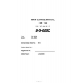 DG-808C Motorglider Maintenance Manual 2005 - 2009