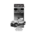 Club Car 1998 DS Golf Car Illustrated Parts List 1019683-01