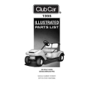 Club Car 1995 DS Golf Car Illustrated Parts List 101829201