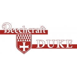 Beechcraft Duke Aircraft Decal,Stickers!