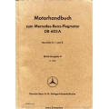 Daimler DB 603A Motorhandbuch zum Mercedes Benz Flugmotor