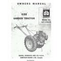 David Bradley 600 Garden Tractor 917.575121 Owners Manual