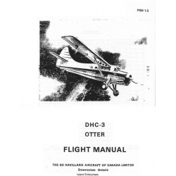 De Havilland DHC-3 Otter Flight Manual/POH 1966
