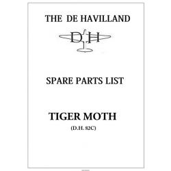 De Havilland Tiger Moth D.H. 82C Spare Parts List
