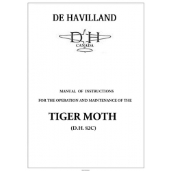 De Havilland Tiger Moth D.H. 82C Operation and Maintenance Manual