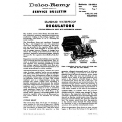 Delco Standard Waterproof Voltage Regulators